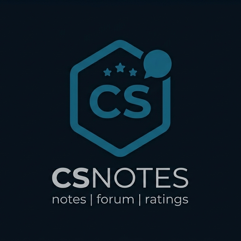 CSNotes Android application interface